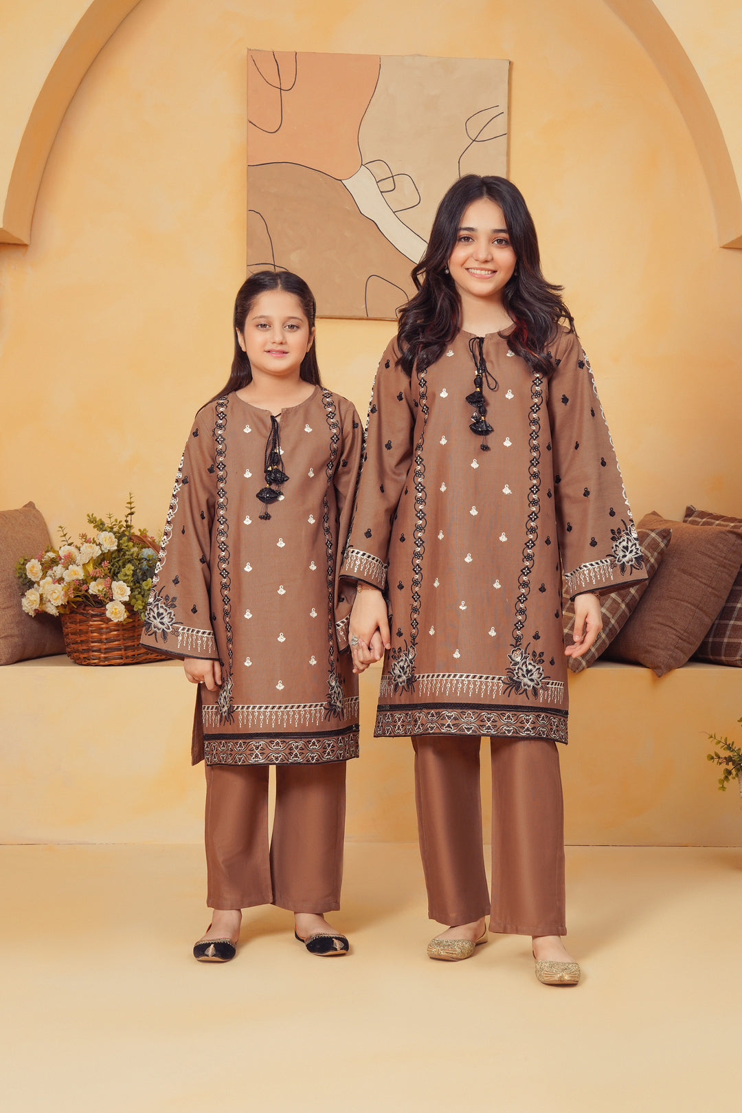 MOCHA KHADDER 2-PIECE