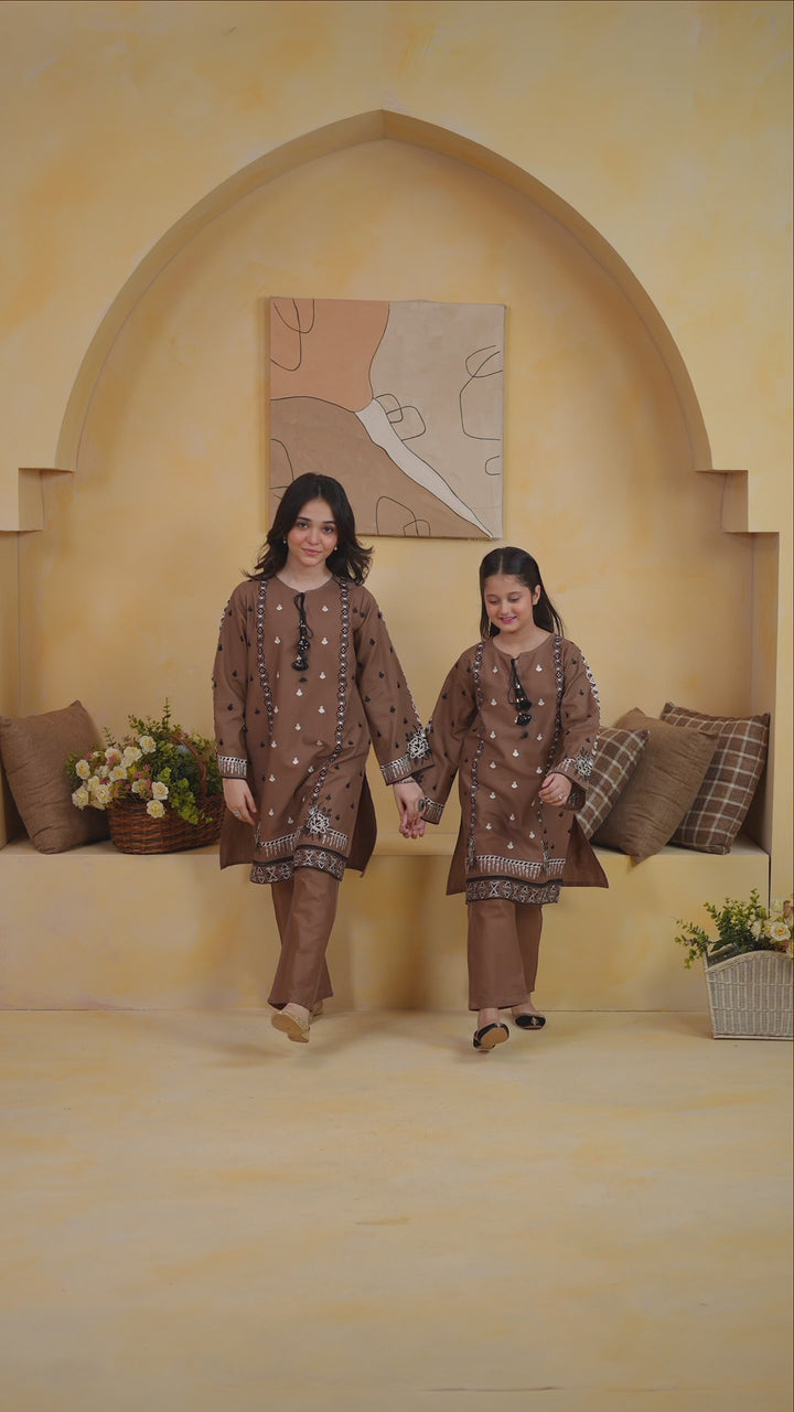 MOCHA KHADDER 2-PIECE